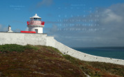 wallpaper October 2010 - lighthouse Kilcredaun (IRL)