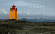 wallpaper July 2018 - lighthouse Hópsnesviti (ISL)