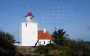wallpaper October 2019 - lighthouse Hammerodde Fyr (DK)