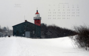wallpaper January 2020 - lighthouse Wustrow (D)