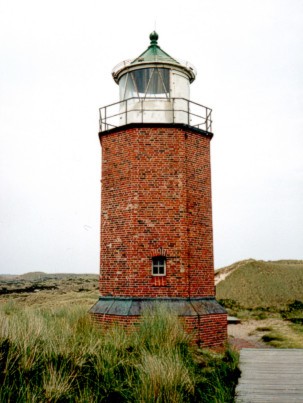 lighthouse Rotes Kliff Kampen (Sylt)