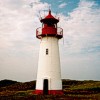 to the lighthouse List West (Sylt)