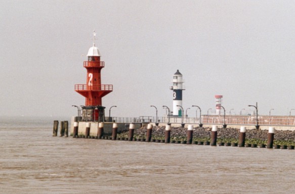 pier 2 lighthouse Brunsbüttel