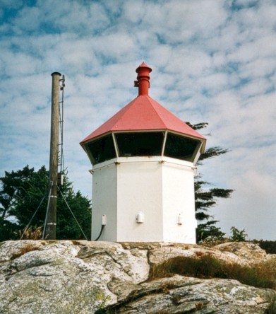 lighthouse Tananger harbour