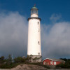 Zum Leuchtturm Fårö (Gotland)