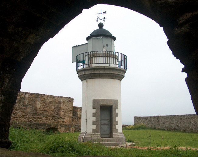 small lighthouse Saint Mathieu
