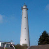 to the white lighthouse Schiermonnikoog
