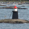 to the lighthouse Mefallsskjær