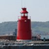 to the starboard pier light Frederikshavn