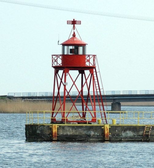 lighthouse Karsibór Island North End
