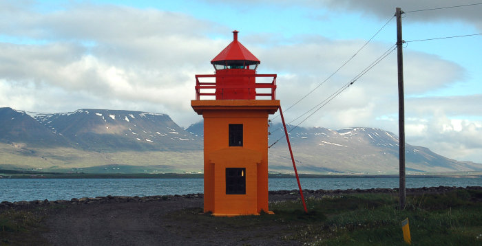 Leuchtturm Svalbarðseyri