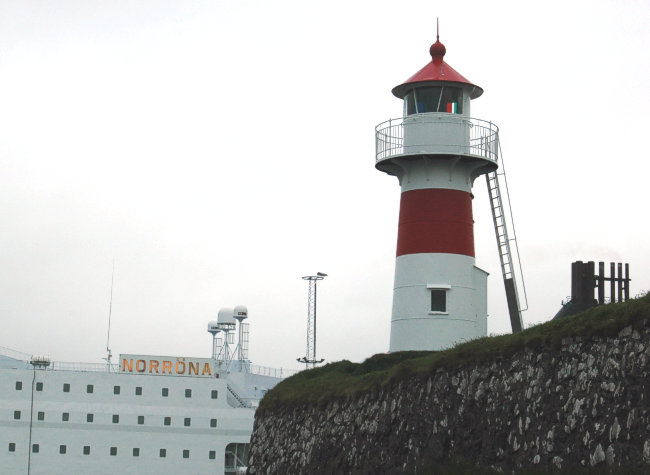 Leuchtturm Skansen Tórshavn