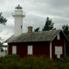 to the lighthouse Hammarö Skage (Vänern)