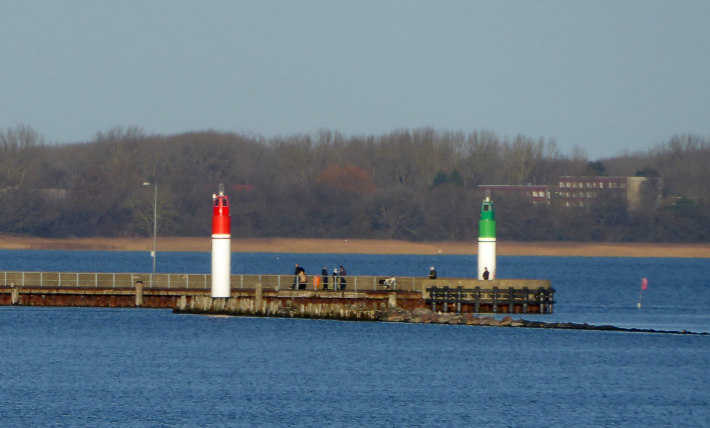 pier light North Stralsund