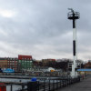 to the pier light North Stralsund