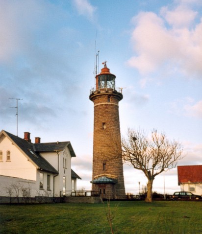 Leuchtturm Fornæs Weihnachten 2000